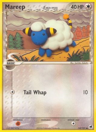 Mareep (Delta Species) (054/101) [Dragon Frontiers] - Common