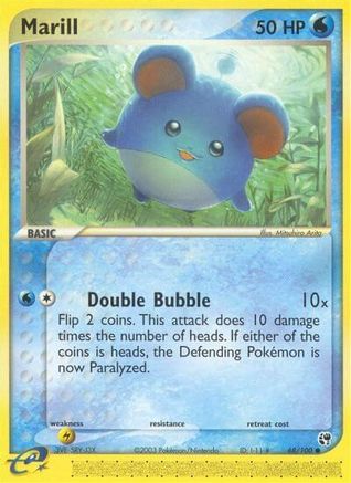 Marill (068/100) [Sandstorm] Reverse Holofoil - Common