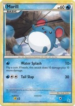 Marill (#24) (24) [HGSS Trainer Kit Gyarados & Raichu] - Common