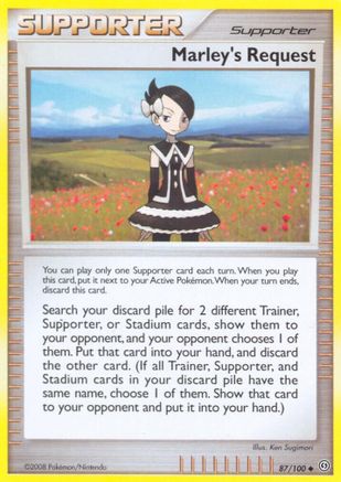 Marley's Request (87/100) [Stormfront] Reverse Holofoil - Uncommon
