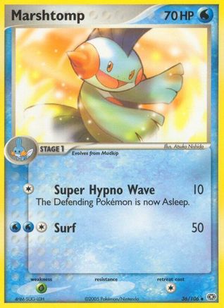 Marshtomp (36/106) [Emerald] - Uncommon