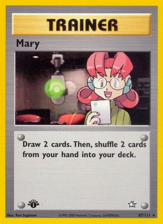 Mary (087/111) [Neo Genesis] 1st Edition - Rare