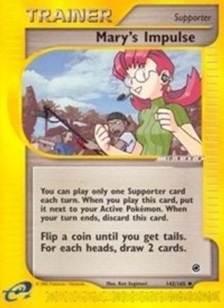 Mary's Impulse (142/165) [Expedition] Reverse Holofoil - Uncommon