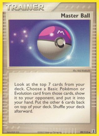 Master Ball (099/113) [Delta Species] - Uncommon