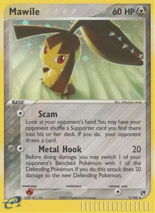 Mawile (9/100) [Sandstorm] Holofoil - Holo Rare