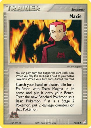 Maxie (73/95) [Team Magma vs Team Aqua] - Uncommon