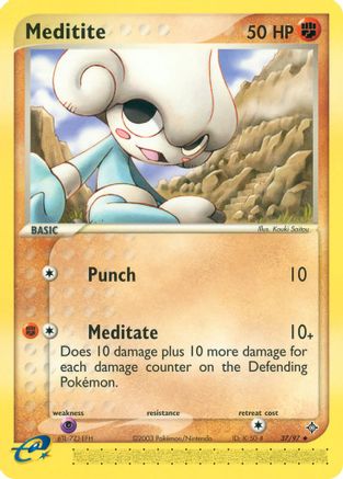 Meditite (37/97) [Dragon] - Uncommon