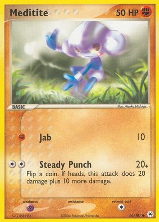 Meditite (66/101) [Hidden Legends] - Common
