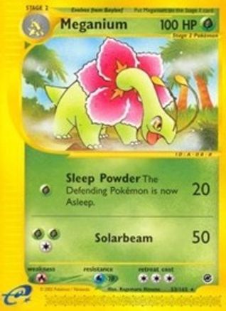 Meganium (53/165) [Expedition] Reverse Holofoil - Rare