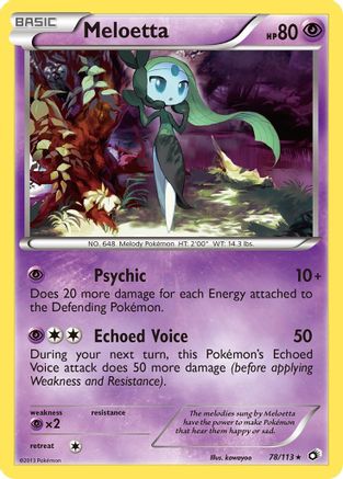 Meloetta (78/113) [Legendary Treasures] Reverse Holofoil - Holo Rare