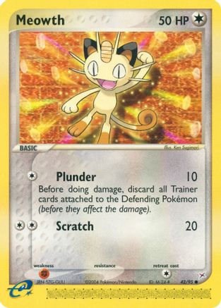 Meowth (42/95) [Team Magma vs Team Aqua] - Common