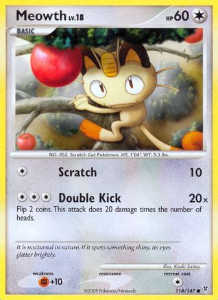Meowth (114/147) [Supreme Victors] - Common