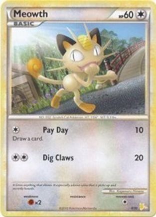Meowth (#12) (12) [HGSS Trainer Kit Gyarados & Raichu] - Common