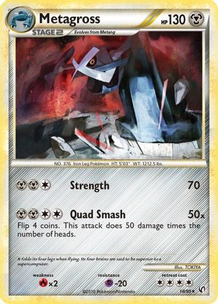 Metagross (18/90) [Undaunted] Reverse Holofoil - Rare