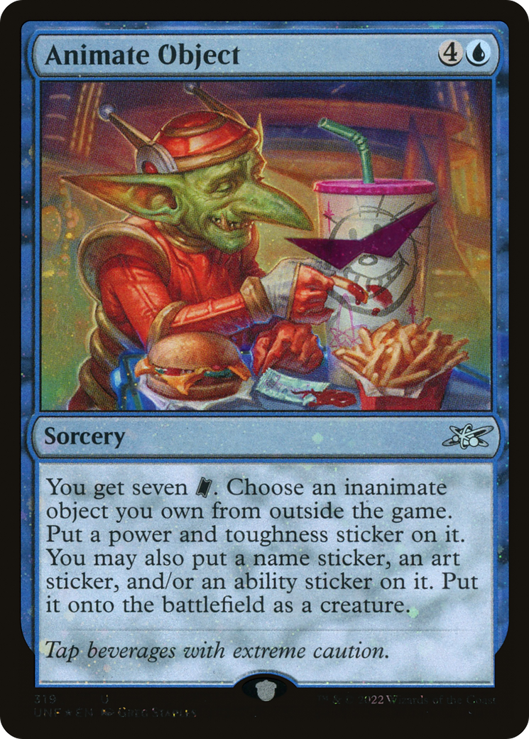 Animate Object (Galaxy Foil) (UNF-319) [Unfinity] Foil