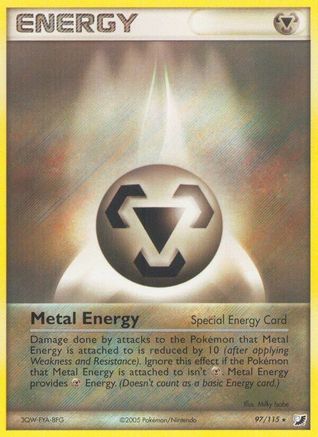 Metal Energy (Special) (97/115) [Unseen Forces] - Rare