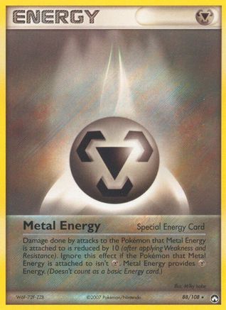 Metal Energy (Special) (88/108) [Power Keepers] - Rare