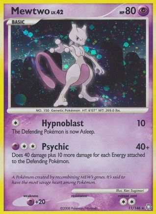 Mewtwo (11/146) [Legends Awakened] Holofoil - Holo Rare