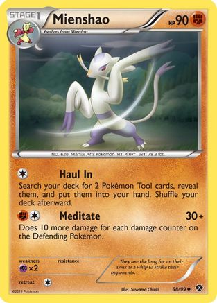 Mienshao (68/99) [Next Destinies] - Uncommon