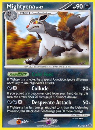 Mightyena (54/127) [Platinum] - Uncommon
