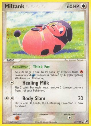 Miltank (42/115) [Unseen Forces] Reverse Holofoil - Uncommon