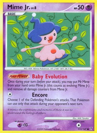 Mime Jr. (115/147) [Supreme Victors] - Common