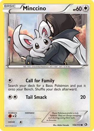 Minccino (104/113) [Legendary Treasures] - Common