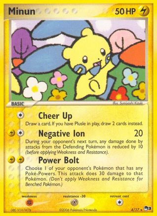 Minun (4/017) [POP Series 3] Holofoil - Rare