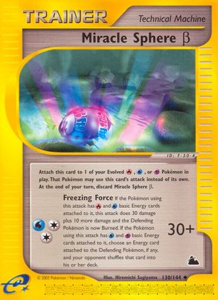 Miracle Sphere Beta (130/144) [Skyridge] - Uncommon