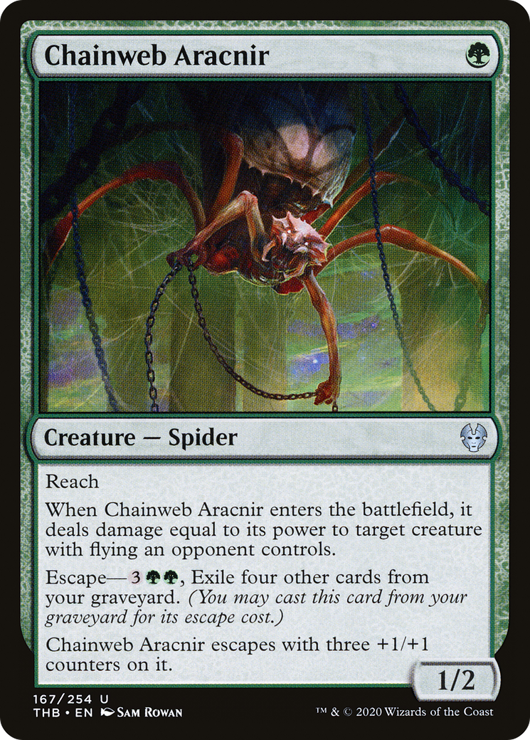 Chainweb Aracnir (THB-167) [Theros Beyond Death]