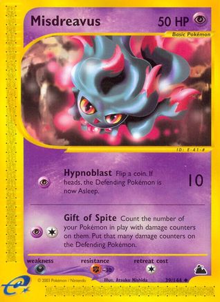 Misdreavus (39/144) [Skyridge] - Uncommon