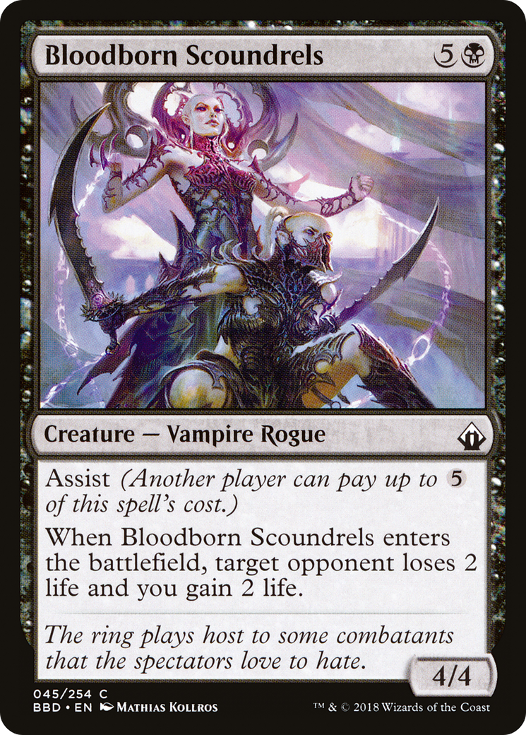 Bloodborn Scoundrels (BBD-045) [Battlebond]