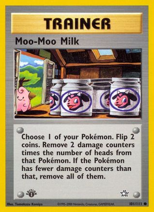 Moo-Moo Milk (101/111) [Neo Genesis] 1st Edition - Common