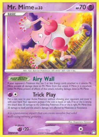 Mr. Mime (30/123) [Mysterious Treasures] - Rare