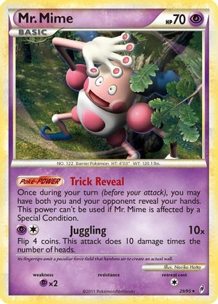 Mr. Mime (29/95) [Call of Legends] Reverse Holofoil - Rare