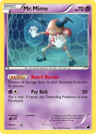 Mr. Mime (047/116) [Plasma Freeze] - Rare
