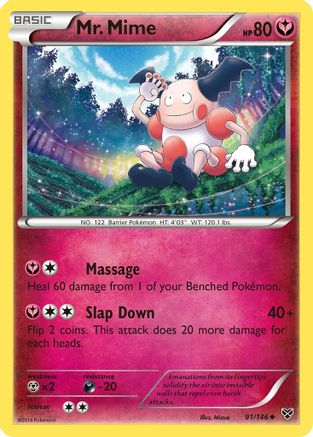 Mr. Mime (091/146) [XY Base Set] - Uncommon
