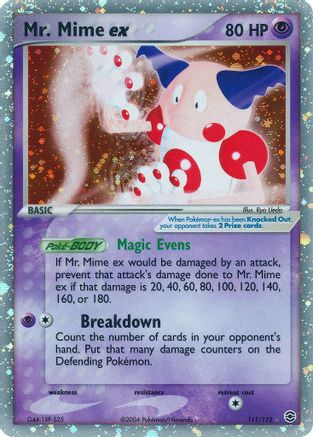 Mr. Mime ex (111/112) [FireRed & LeafGreen] - Ultra Rare