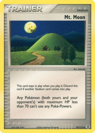 Mt. Moon (94/112) [FireRed & LeafGreen] - Uncommon