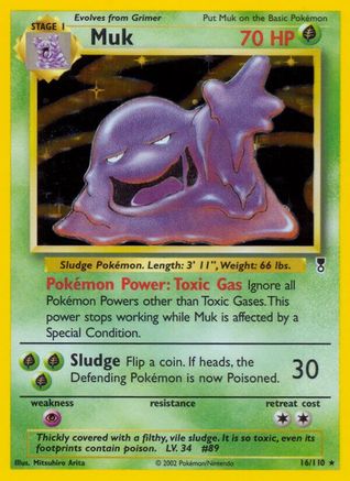 Muk (16/110) [Legendary Collection] Holofoil - Holo Rare