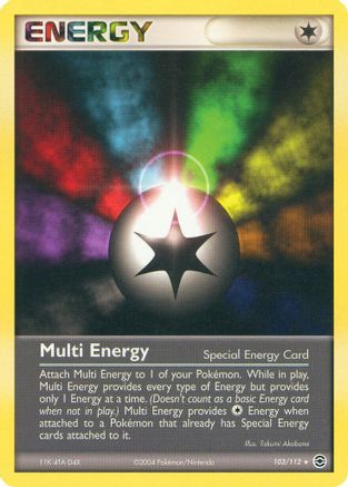 Multi Energy (103/112) [FireRed & LeafGreen] Reverse Holofoil - Rare