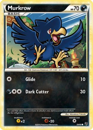 Murkrow (059/90) [Undaunted] - Common