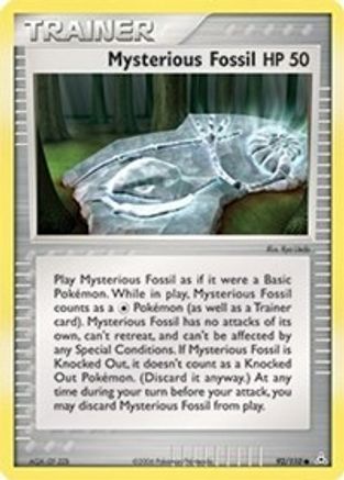 Mysterious Fossil (92/110) [Holon Phantoms] - Common