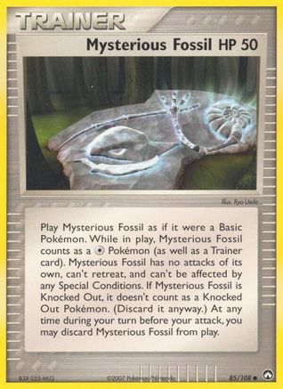 Mysterious Fossil (85/108) [Power Keepers] - Common