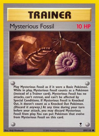 Mysterious Fossil (109/110) [Legendary Collection] Reverse Holofoil - Common