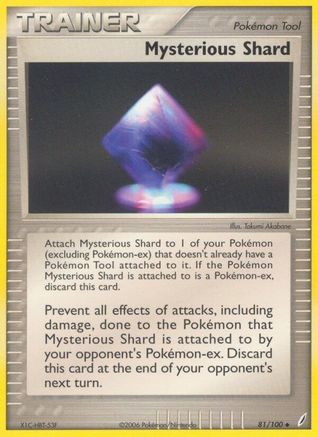 Mysterious Shard (81/100) [Crystal Guardians] - Uncommon