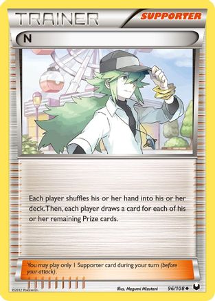 N (Supporter) (096/108) [Dark Explorers] - Uncommon