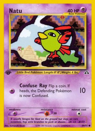 Natu (059/75) [Neo Discovery] 1st Edition - Common