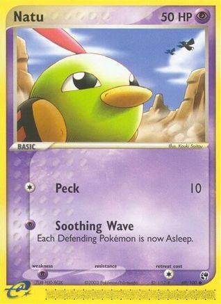 Natu (069/100) [Sandstorm] Reverse Holofoil - Common