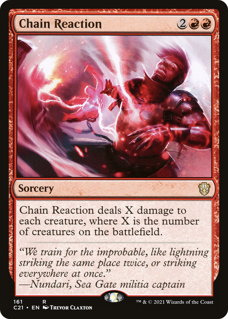 Chain Reaction (C21-161) [Commander 2021]